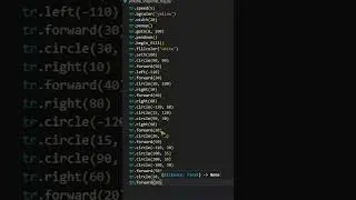 Python Snapchat Logo in 30 Sec! #coding #turtle #shorts #trending