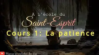 A l'école du Saint Esprit.  Cours 1:  la patience.
