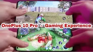 OnePlus 10 Pro  - Gaming Experience - PUBG Gameplay