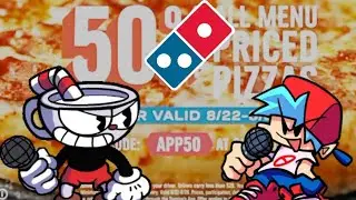 FNF Cuphead Song used in a DOMINOS PIZZA COMMERCIAL?