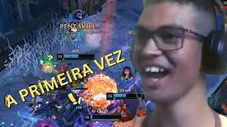 Jhonatan_Yhiago e seu primeiro Penta | Video COMPLETO! |League of Legends