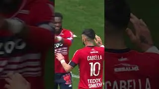 Superbe action collective sur le troisième but du LOSC contre Ajaccio 😍