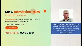 MBA Admission 2025