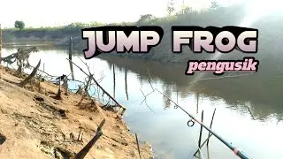 Casting ikan gabus sisa irigasi( umpan jump frog killer)