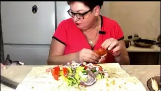 МОЯ ШАУРМА ,САМАЯ ВКУСНАЯ 🔥/ШАУРМУ,готовлю,с КОшкой/Шаурма в домашних условиях