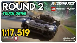 Asphalt 9 | Lego Technic McLaren Senna GTR GRAND PRIX | Touch Drive | Round 2 - 