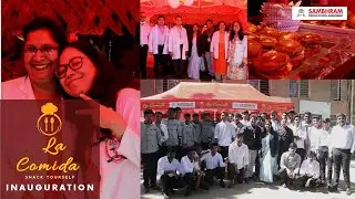 'La Comida' Inauguration - A quick bite Food outlet of Sambhram college, KGF