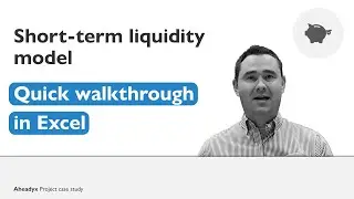 Planning Short-term Liquidity | Part 2: Model Walkthrough in Excel