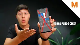 Tchau FUNDO CINZA! Como Deixar a Central de Controle do Seu Xiaomi Transparente! Novo Modo