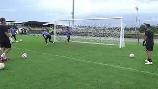Warm-up and match situation