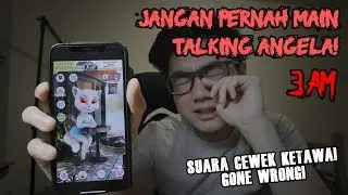 JANGAN PERNAH MAIN TALKING ANGELA JAM 3 PAGI! (3 AM CHALLENGE)