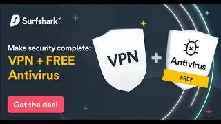 Surfshark VPN Coupon Code  @ 81% OFF and GET Antivirus FREE 2023