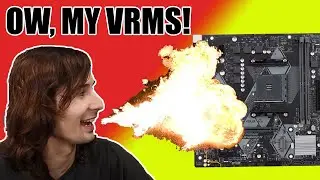 Overclocking Ryzen 5800x On The Cheapest B450 Motherboard I Could Find - Motherboard Bottlenecked?!