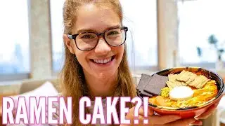 What does Japanese Ramen Cake Taste Like?!