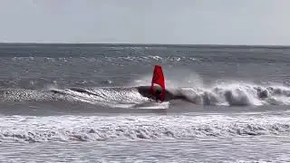 Windsurfing at Fraisthorpe - 19th September 2022