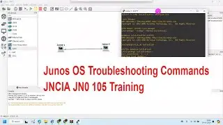 Junos show commands and monitor commands| JNCIA Junos JN0 105 Tutorials