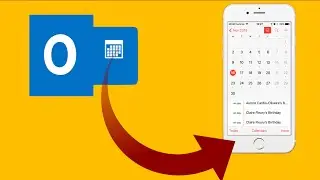How to add Outlook calendar to iPhone if Outlook calendar is not syncing with iPhone