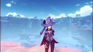 Mi maga favorita Mona vs Hipóstasis Pyro con Putilla, Genshin Impact
