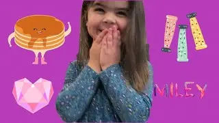 PANCAKE ART CHALLENEGE! Miley's DIY wheel Edition!