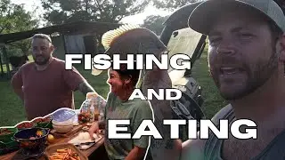 Fishing and Cooking with Jess | Rehab on an old POND