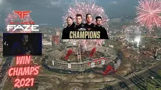 FAZE WIN COD CHAMPS 2021 REACTION - PREDICTION !!!