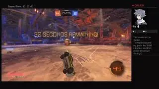 Rocket League Practicing Wave Dashes
