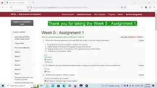 Data Science For Engineers NPTEL SWAYAM Course Week 5 Assignment Answers