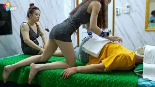 ASMR - The two girls provided me with a truly relaxing full body massage