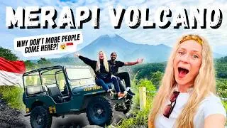 ULTIMATE Merapi Volcano Jeep Tour In Yogyakarta 🌋 | WE SAW LAVA!!!! 🤯 🇮🇩