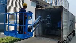 14m Self propelled articulated boom lift