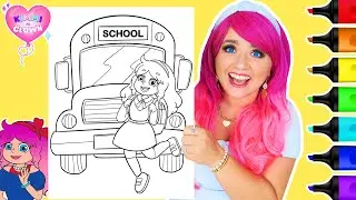 Coloring Kimmi The Clown Calendar Coloring Book School Bus Coloring Page | Ohuhu Art Markers