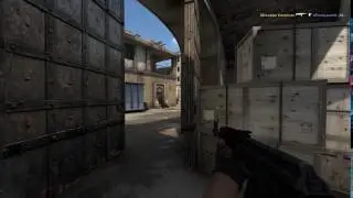 CS:GO Dust2 A long prefire - both as CT(P250) and T(AK-47)