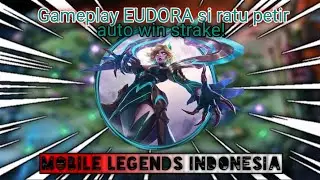 NYOBA PAKAI EUDORA SI RATU PETIR!! - GAMEPLAY HERO EUDORA - MOBILE LEGENS INDONESIA