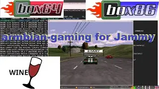 armbian-gaming for Armbian Jammy and Sid / Run Windows games on ARM64