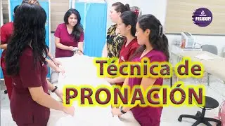 Técnica de pronación en pacientes de UCI