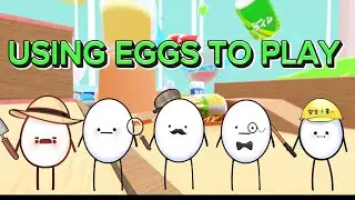 only using eggs to play in secret staycation #roblox #secretstaycation