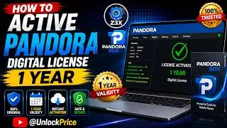 How to Active Pandora 1 Year Digital license | Z3x | Pandora Box | 
