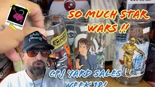 Holy STAR WARS!! CPJ Yard Sales Week 18 Special Episode! #starwars #retro #collector #yardsalefinds