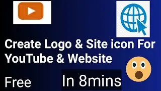 How To Create Logo For Youtube|How To Create Logo For Website|2020