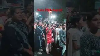 Garia আবার উঠল We want justice স্লোগান: RG Kar Hospital Case protest: rg kar hospital #rgkarprotest