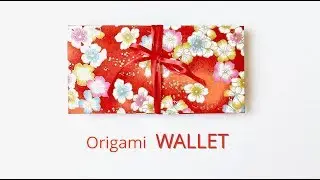 DIY Origami wallet. Tutorial for a simple origami wallet.