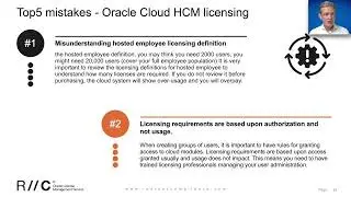 Top5 Licensing risks in Oracle HCM Cloud