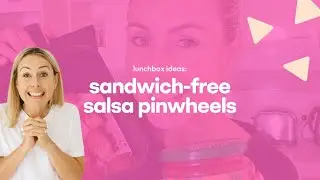 Salsa Pinwheels | Sandwich Free Lunchbox Ideas!