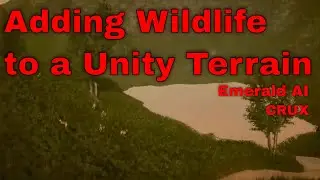Adding wildlife to Unity Terrain with Crux and Emerald AI | 