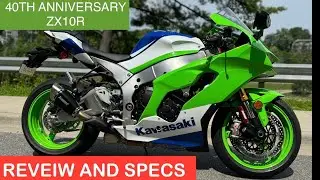2024 Kawasaki Zx10r review,40th anniversary model