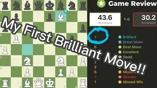 My First Brilliant Move!! (500 Rated)