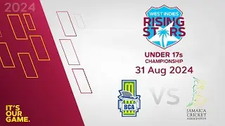 🔴 LIVE Barbados v Jamaica | CWI Men’s Under 17 | 50 Over Championships 2024