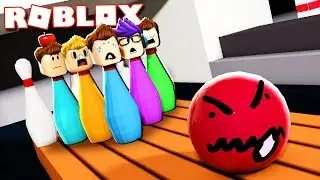 Roblox Adventures - ESCAPE THE BOWLING BALL! (Escape the Bowling Alley Obby)