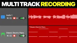 How to Multi Track Record in GarageBand
