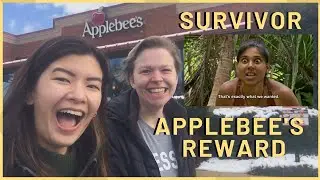 SURVIVOR FANS TASTE TEST APPLEBEE'S [Survivor Season 39 Reward Challenge]